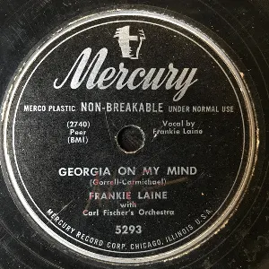 Pochette de Georgia on My Mind / You're Just the Kind de Frankie Laine