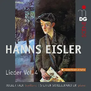 Pochette de Lieder Vol. 4 de Steffen Schleiermacher - Holger Falk - Hanns Eisler