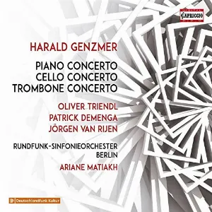 Pochette de Piano Concerto / Cello Concerto / Trombone Concerto de Rundfunk‐Sinfonieorchester Berlin - Ariane Matiakh - Oliver Triendl
