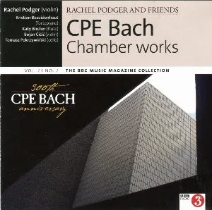 Pochette de BBC Music, Volume 23, Number 2: Chamber Works de Rachel Podger - Carl Philipp Emanuel Bach