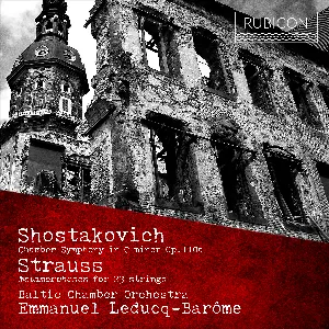 Pochette de Shostakovich: Chamber Symphony, op. 110a / Strauss: Metamorphosen for 23 Strings de Richard Strauss - Dmitri Shostakovich
