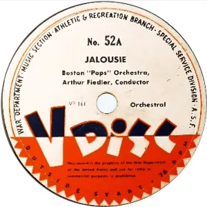 Pochette de Jalousie / Washington Post March / El capitan de Arthur Fiedler - Boston Pops Orchestra