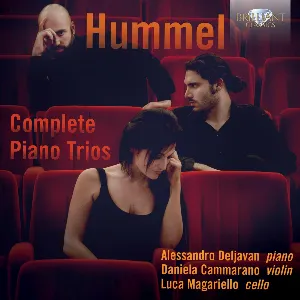Pochette de Complete Piano Trios de Alessandro Deljavan - Johann Nepomuk Hummel