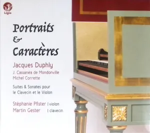 Pochette de Portraits et Caractères de Martin Gester - Jacques Duphly
