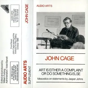 Pochette de Art Is Either a Complaint or Do Something Else de John Cage