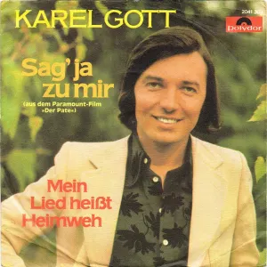 Pochette de Sag' ja zu mir / Mein Lied heißt Heimweh de Karel Gott