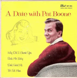Pochette A Date With Pat Boone