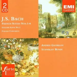 Pochette French Suites nos. 1-6 / English Suite no. 3 / Italian Concerto