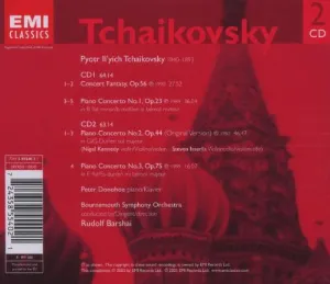 Pochette Tchaikovsky Piano Concertos 1-3 / Concert Fantasy