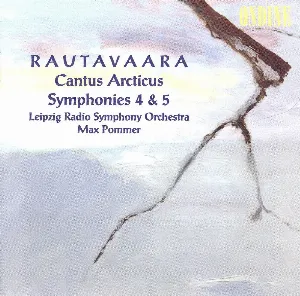 Pochette de Cantus Arcticus / Symphonies 4 & 5 de Max Pommer - Einojuhani Rautavaara - MDR Sinfonieorchester