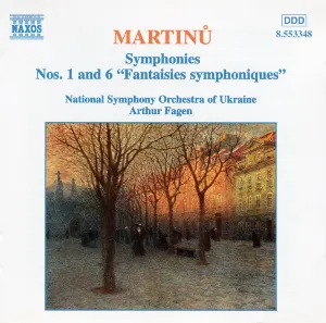 Pochette de Symphonies nos. 1 and 6 de Bohuslav Martinů - National Symphony Orchestra of Ukraine