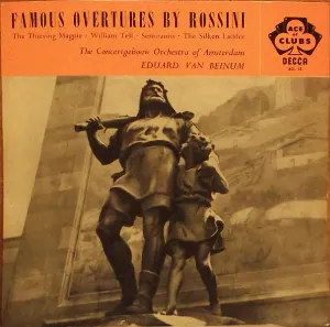 Pochette Famous Overtures by Rossini