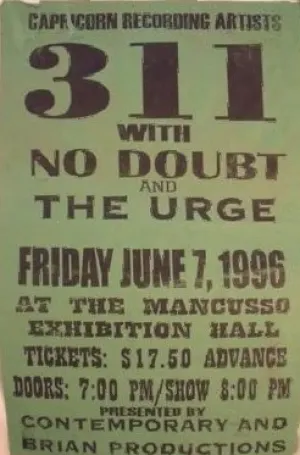 Pochette de 1996-06-07: Mancuso Auditorium, Omaha, NE, USA de 311
