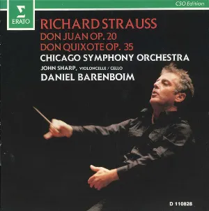 Pochette de Don Juan Op. 20 / Don Quixote Op. 35 de Richard Strauss - Chicago Symphony Orchestra - Daniel Barenboim