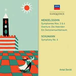Pochette de Mendelssohn, Schumann: Symphonies de Felix Mendelssohn - Robert Schumann - Antal Doráti