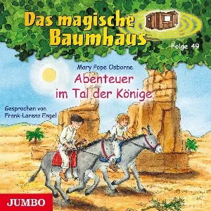 Pochette de Das magische Baumhaus, Folge 49: Abenteuer im Tal der Könige de Mary Pope Osborne - Frank‐Lorenz Engel
