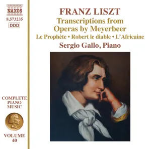 Pochette de Complete Piano Music, Volume 40 de Franz Liszt