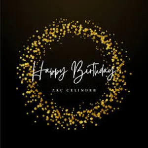Pochette de Happy Birthday de Zac Celinder