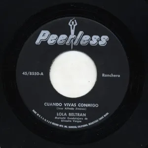 Pochette de Cuando vivas conmigo / Al pie de la montaña de Lola Beltrán