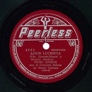 Pochette de Adiós Lucrecia / Nana pancha rico vacilón de Pedro Infante