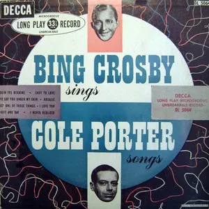 Pochette Bing Crosby Sings Cole Porter Songs