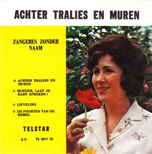 Pochette de Achter tralies en muren de Zangeres Zonder Naam