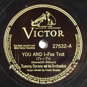 Pochette de You and I / Free for All de Tommy Dorsey and His Orchestra