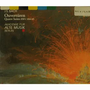Pochette Ouvertüren - Quatre Suites BWV 1066-69