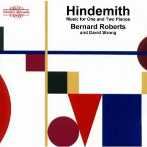 Pochette de Music for One and Two Pianos de Paul Hindemith