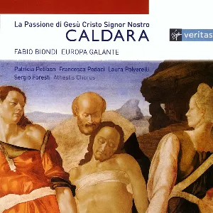 Pochette de La Passione di Gesù Cristo Signor Nostro de Fabio Biondi - Europa Galante - Antonio Caldara