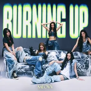 Pochette de BURNING UP de MEOVV