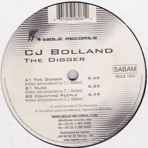 Pochette de The Digger de CJ Bolland