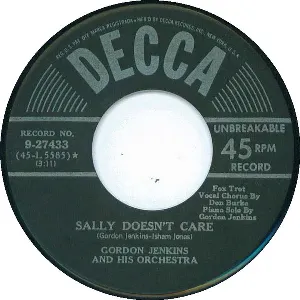 Pochette de Sally Doesn't Care / More Than I Care to Remember de Gordon Jenkins & His Orchestra