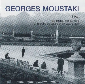 Pochette Georges Moustaki Live