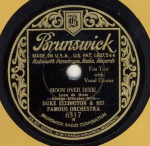 Pochette de Moon Over Dixie / Baby When You Ain't There de Duke Ellington and His Orchestra
