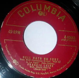Pochette de Hell Hath No Fury / The Most Happy Fella de Frankie Laine