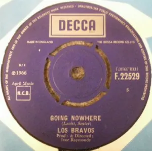 Pochette de Going Nowhere / Brand New Baby de Los Bravos