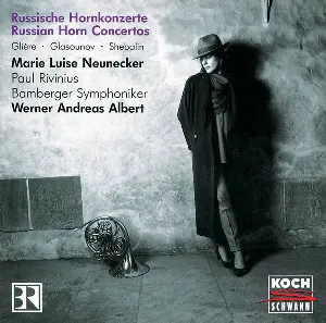 Pochette de Russische Hornkonzerte de Bamberger Symphoniker - Werner Andreas Albert - Alexander Glazunov - Reinhold Glière