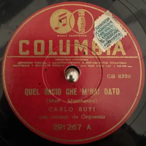 Pochette de Quel bacio che m'hai dato / I due gemelli de Carlo Buti