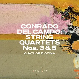 Pochette de String Quartets nos. 3 & 5 de Quatuor Diotima