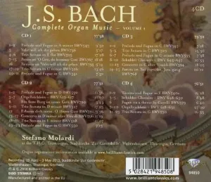 Pochette Complete Organ Music, Vol. 1