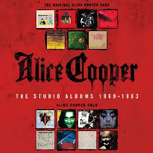 Pochette de The Studio Albums 1969–1983 de Alice Cooper