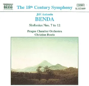 Pochette de Sinfonias Nos. 7-12 de Pražský komorní orchestr - Christian Benda