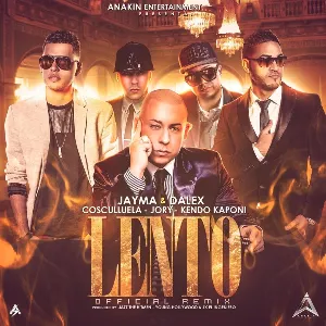 Pochette de Lento (remix) de Kendo Kaponi - Cosculluela - Jory Boy