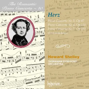 Pochette de The Romantic Piano Concerto, Volume 40: Piano Concerto no. 3, op. 87 / Piano Concerto no. 4, op. 131 / Piano Concerto no. 5, op. 180 de Howard Shelley - Tasmanian Symphony Orchestra