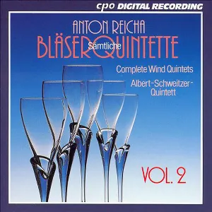 Pochette de Sämtliche Bläserquintette, Volume 2 (Albert Schweitzer Quintett) de Antoine Reicha