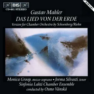 Pochette Das Lied von der Erde (version for chamber orchestra by Schoenberg/Riehn)