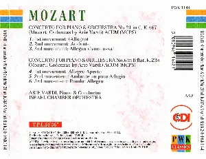 Pochette Concerto For Piano & Orchestra Nos. 21 & 6