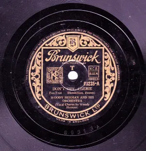 Pochette de Loveliness and Love / Don't Cry, Cherie de Woody Herman and His Orchestra