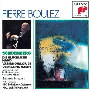 Pochette Glückliche Hand / Variations / Verklärte Nacht (Pierre Boulez)